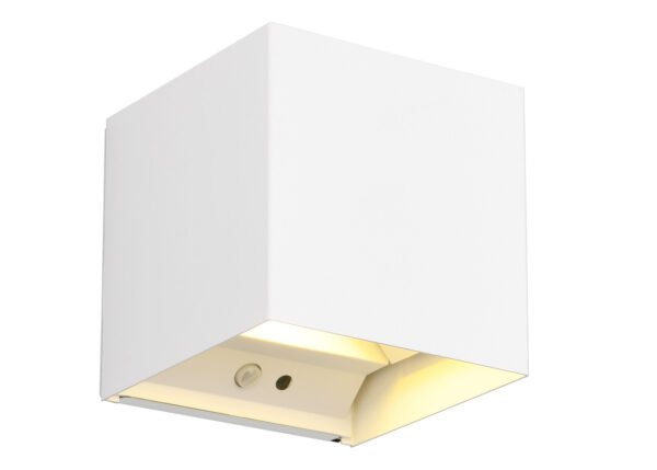 TAPIO-seinävalaisin neliönmuotoinen valkoinen matta