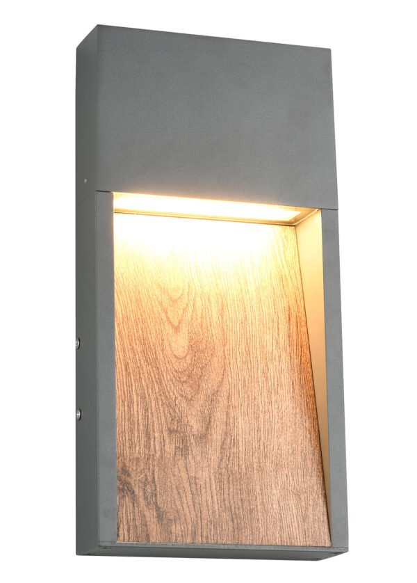 Seinävalaisin SAMUEL, puujäljitelmä