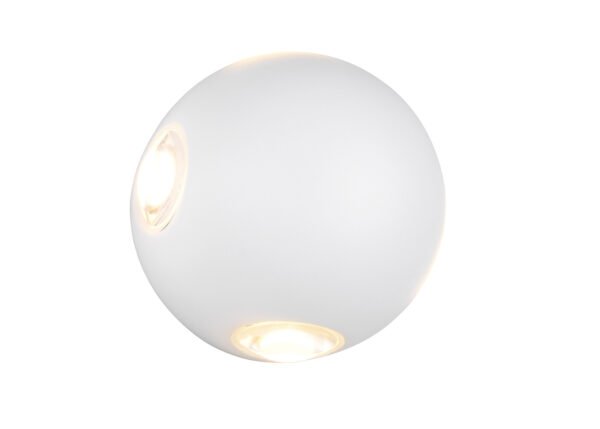 AVA seinävalaisin, valkoinen