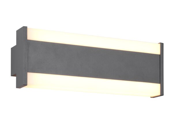 Seinävalaisin DARIO 30 cm antrasiitti