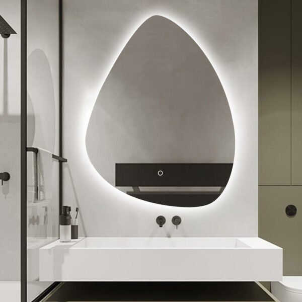 Seinäpeili DANIEL valaistuksella