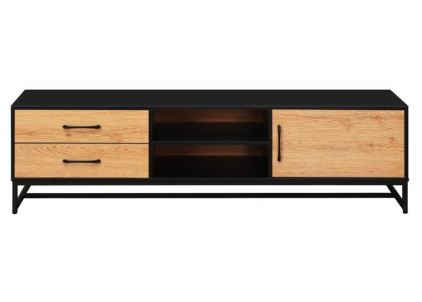 TV-taso AMY musta/puu