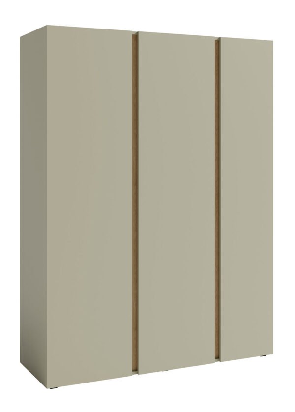 Vaatekaappi LUCIA 1 vihreä/tammi