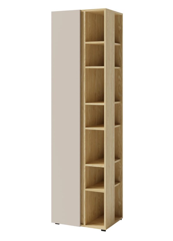 Hylly LUCIA 4 beige/tammi