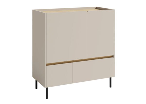 Lipasto LUCIA 9 beige/tammi