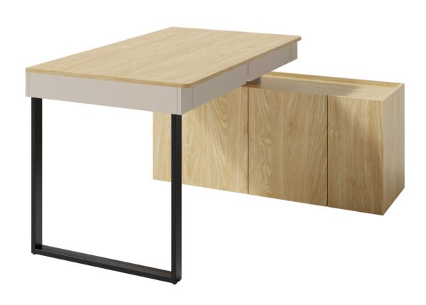 Työpöytä LUCIA 10 beige/tammi