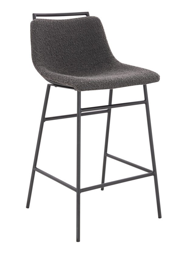 Baarituoli GABRIEL tummanharmaa