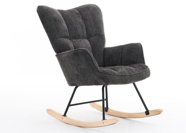 Keinutuoli SILVIA tummanharmaa