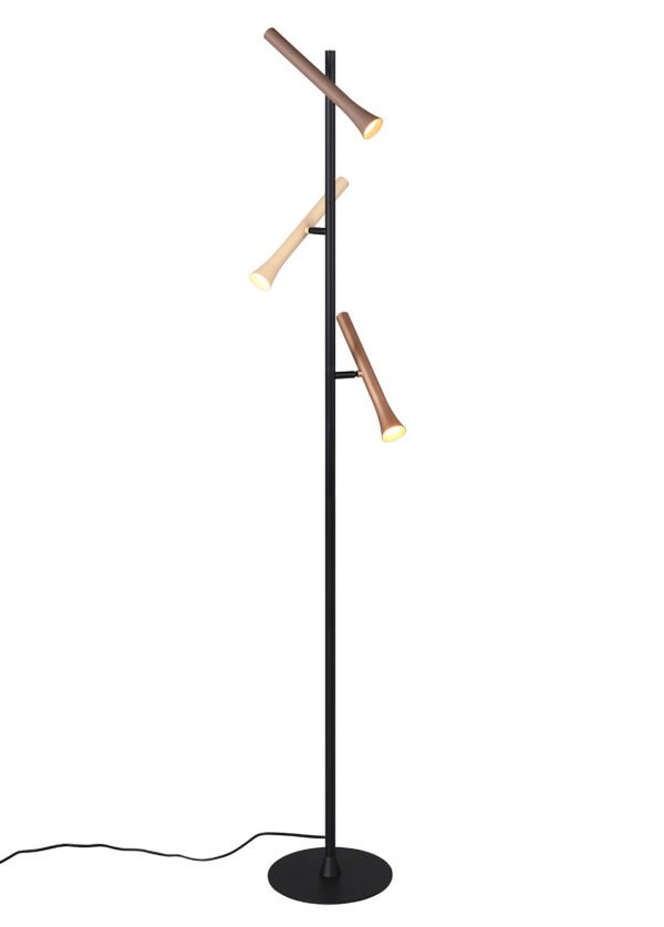 Lattiavalaisin FRANCESCA musta