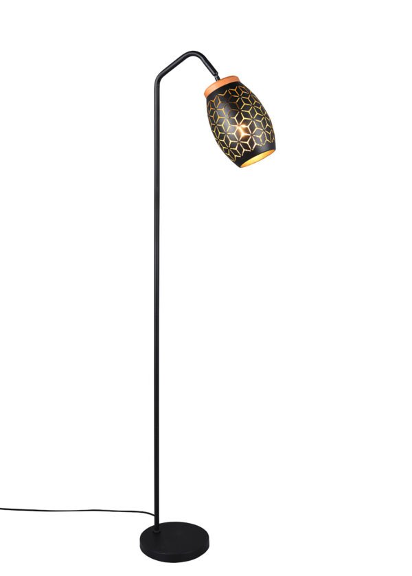 Lattiavalaisin BIANCA musta/kulta
