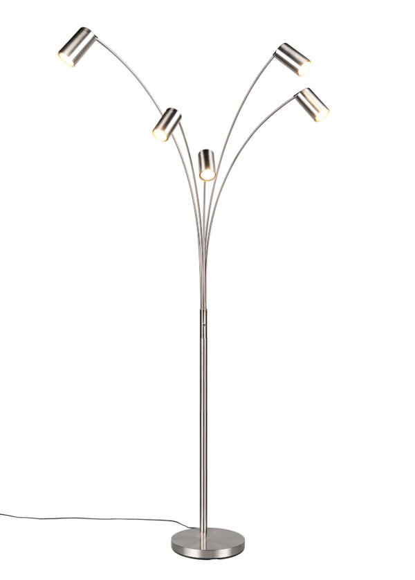 Lattiavalaisin MARTA 5-lamppuinen mattanikkeli