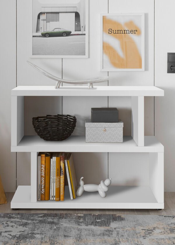 Hylly BROOKE 1 valkoinen