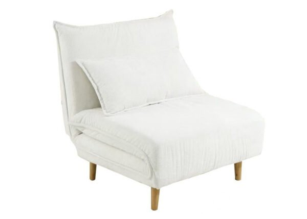 Nojatuolisänky MILLA valkoinen