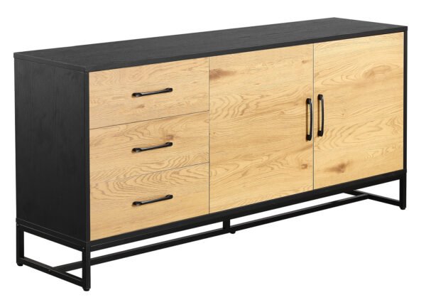 Lipasto AMY 160 musta/puu