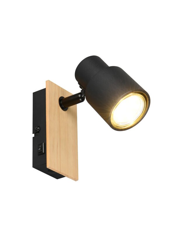 Kohdevalaisin PIETRO 1 mattamusta