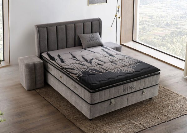 Jenkkisänky KIRSI tummanharmaa