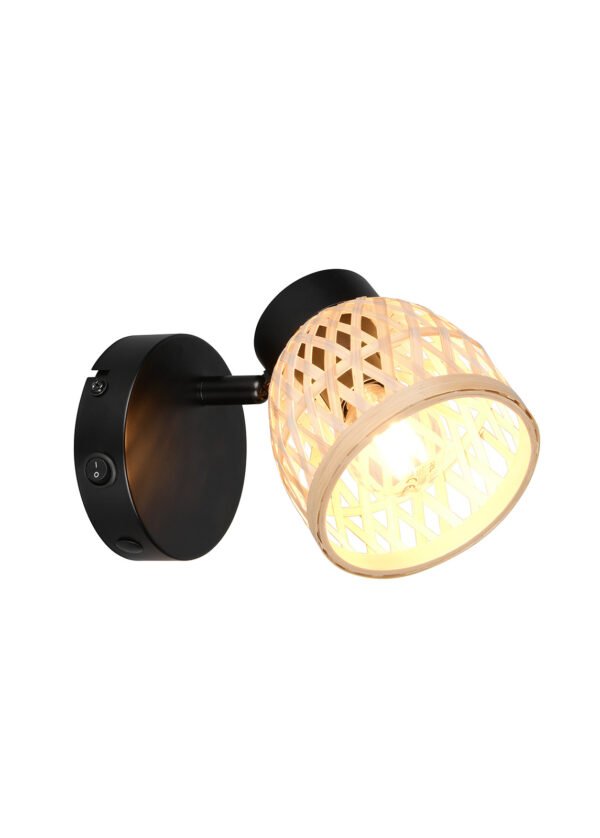 Kohdevalaisin LAURI 1-osainen musta/beige