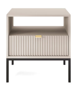 Yöpöytä NOAH beige/musta