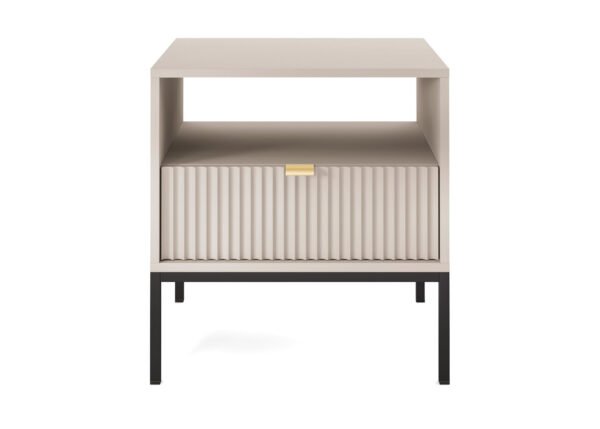 Yöpöytä NOAH beige/musta