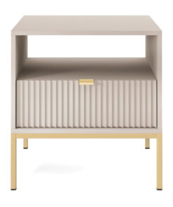 Yöpöytä NOAH beige/kulta