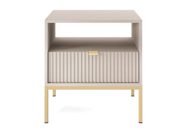 Yöpöytä NOAH beige/kulta