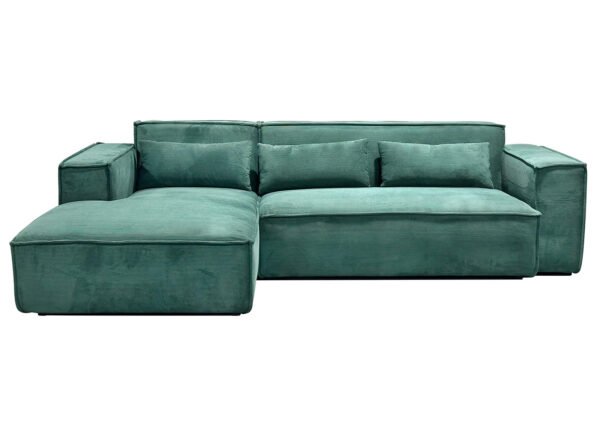 Kulmasohva MONICA vasen vihreä