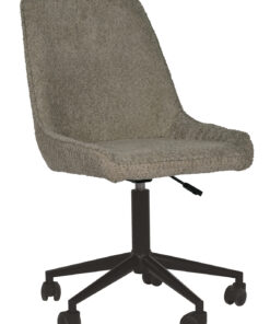Toimistotuoli LAURA tummanbeige boucle
