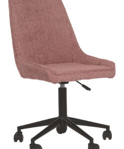 Toimistotuoli LAURA pinkki boucle