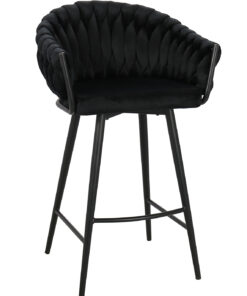 Baarituoli TOPI 70 cm musta