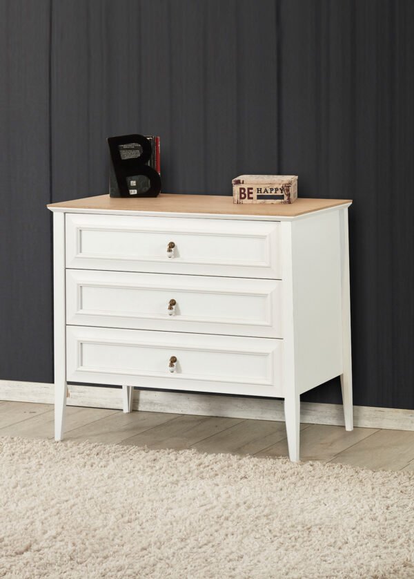 Lipasto BROOKE valkoinen