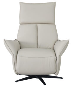 Reclinertuoli ROBERTO valkoinen nahka - Image 3