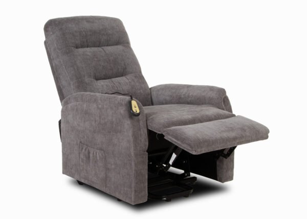 Sähköinen reclinertuoli DANIEL tummanharmaa