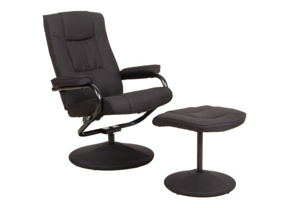 Nojatuoli käsinojalla CHARLIE musta