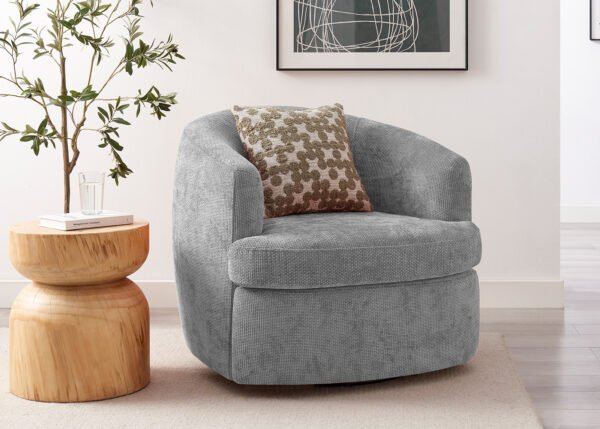 Nojatuoli ROBERTO tummanharmaa