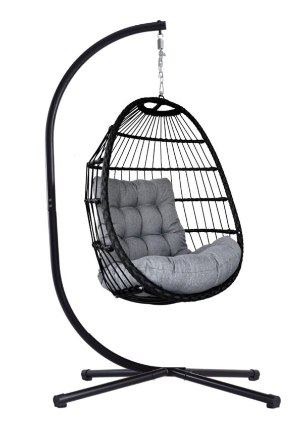 Riippuva korituoli BROOKE musta