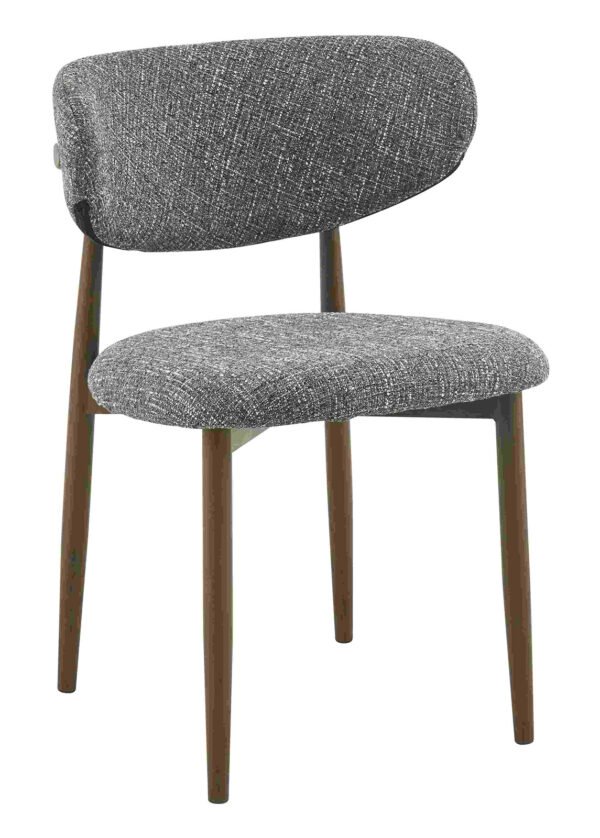 Tuoli KIRSI harmaa/pähkinä