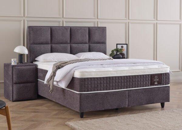 Jenkkisänky AMELIE 2 tummanharmaa