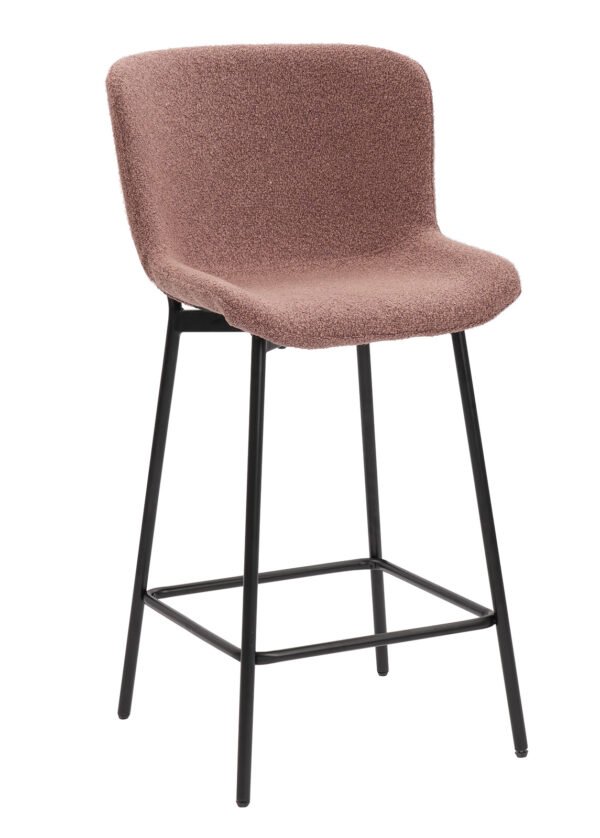 Baarituoli SAGA vanha roosa