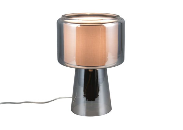 ROBERTO-pöytävalaisin kromi