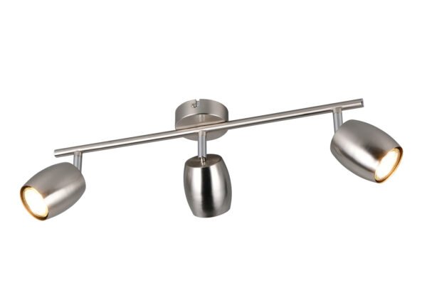 Kattovalaisin NADINE 3-lamppuinen nikkeli