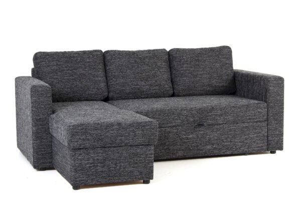 Kulmasohva LOGAN musta