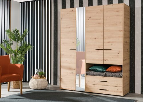 Vaatekaappi LEONIA 4K2FO AH