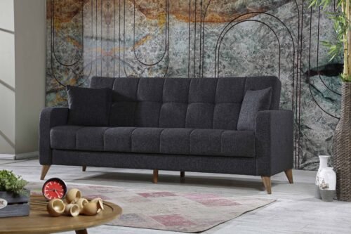 Vuodesohva TAU tummanharmaa