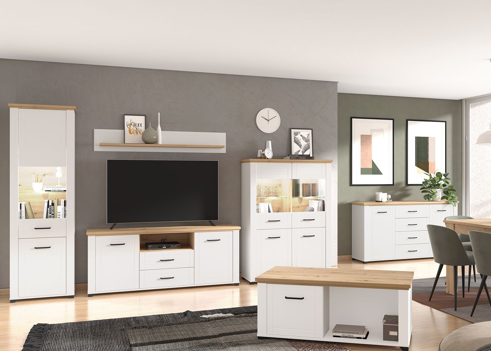 Lipasto UPSILON valkoinen - Image 6