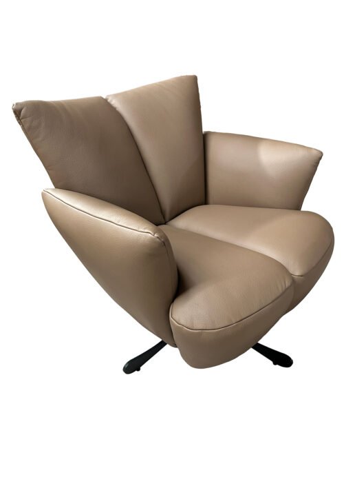 Lepotuoli HANNAH ruskea