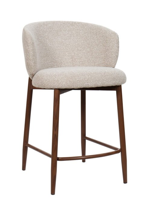 Baarituoli TAPIO vaaleanruskea/pähkinä