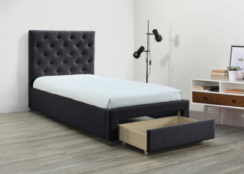 Sänky SAN MARC tummanharmaa