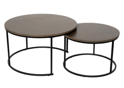 Sohvapöytäsetti COLETTE harmaa