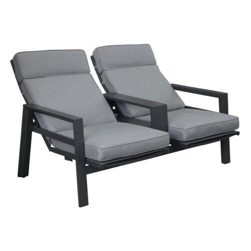 AMELIA ulkokalusteet tummanharmaa