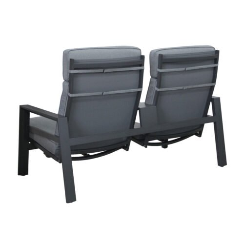 AMELIA ulkokalusteet tummanharmaa